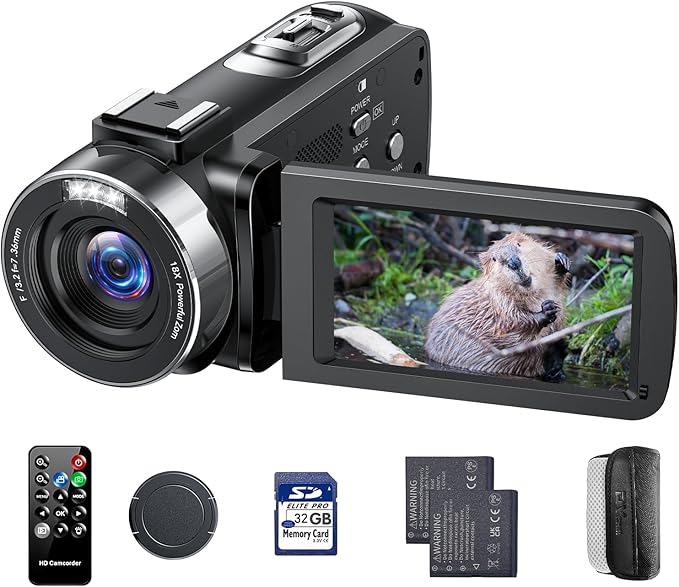Camcorder Video Camera 4K