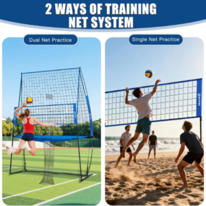 Volleyball Training Net System