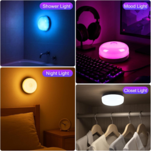 RGB Shower Light