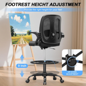 Ergonomic Drafting Chair