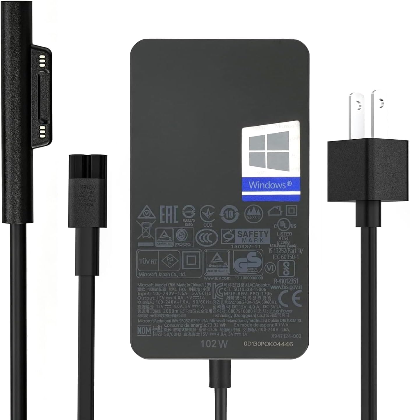 102W replacement charger