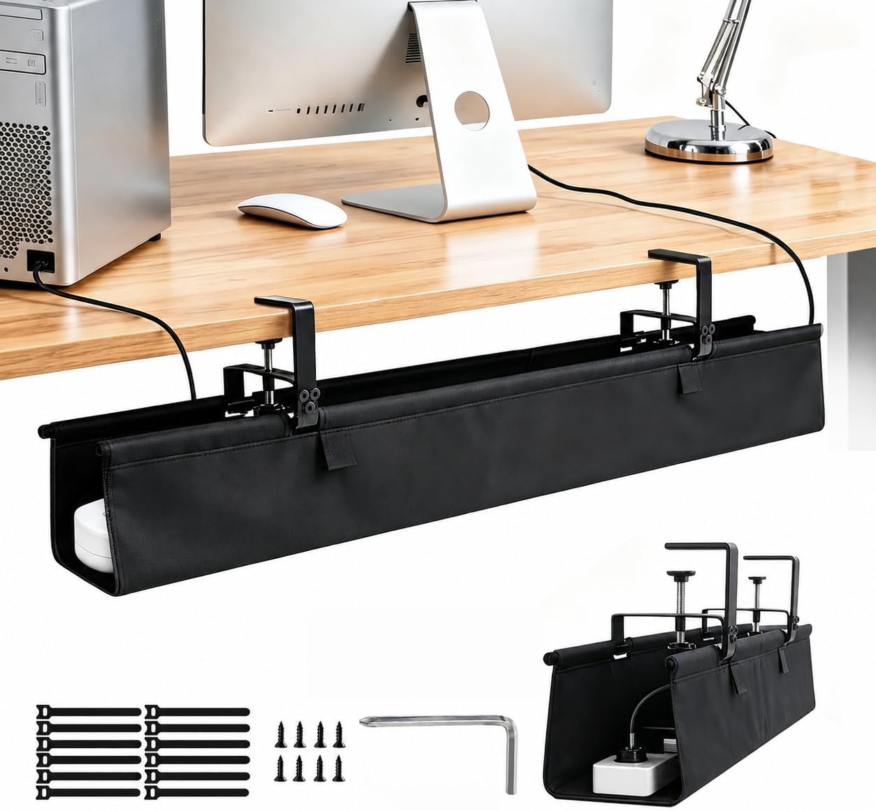 Desk Cable Management Tray