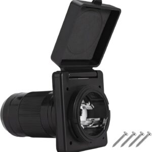 50-amp RV shore power inlet