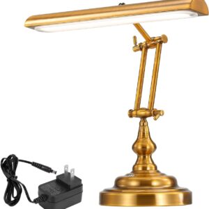 Gold Piano Lamp