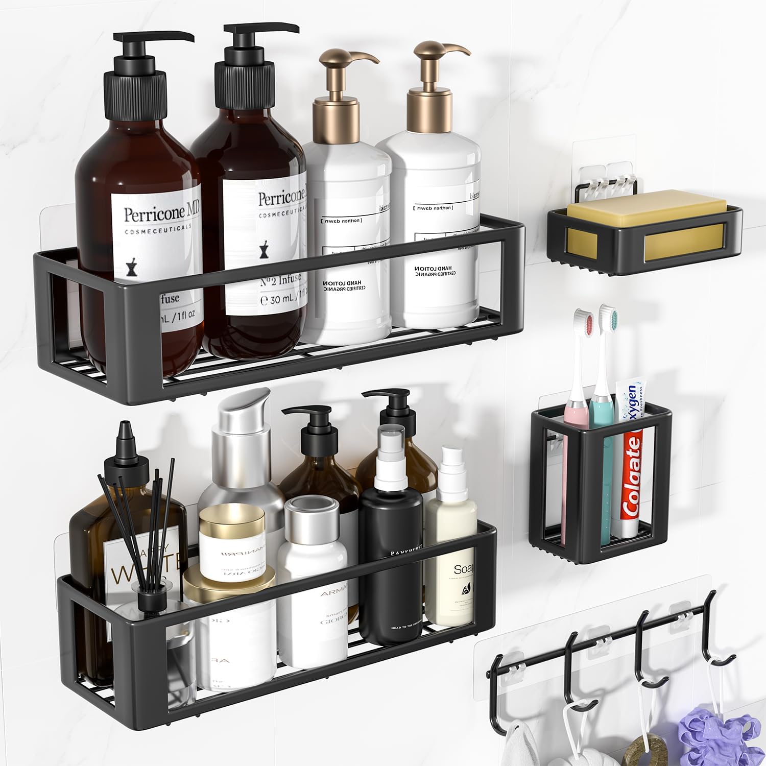 Shower Caddy Organizer Set