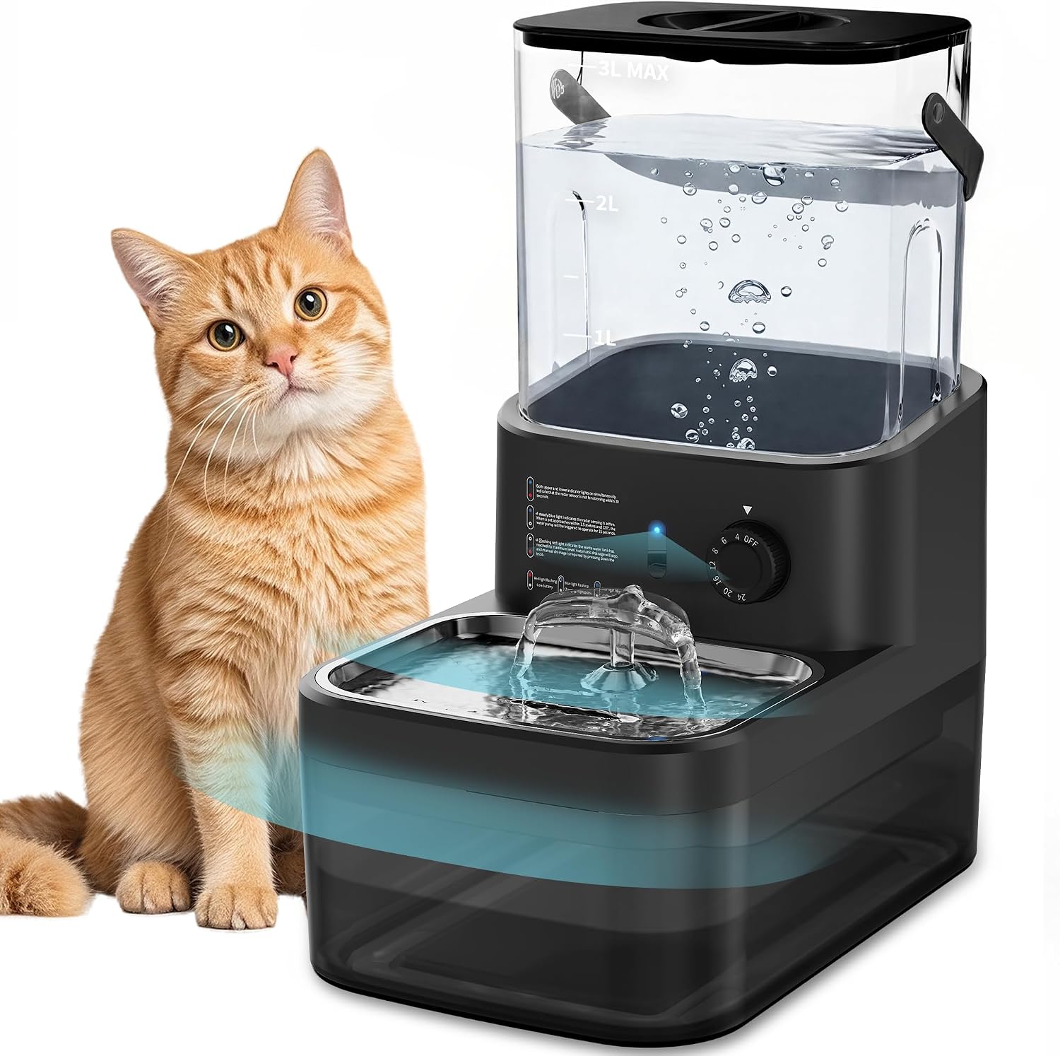 Cat Water Fountain