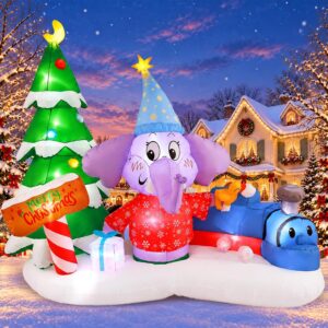 Christmas Train Inflatable