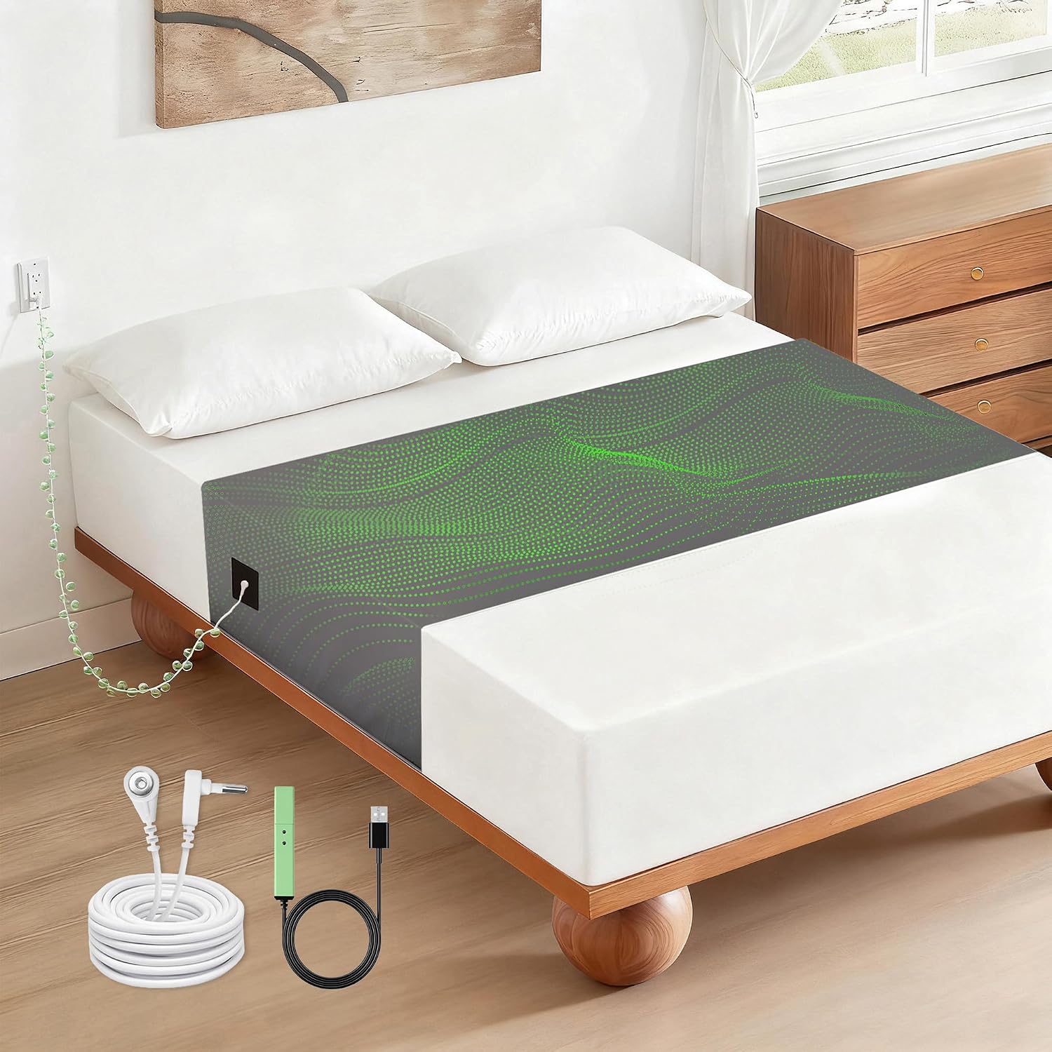 Grounding Bed Sheet Mat