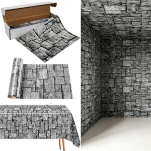 Stone Wall Tablecloth Roll